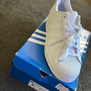 Adidas White Superstar Sneakers